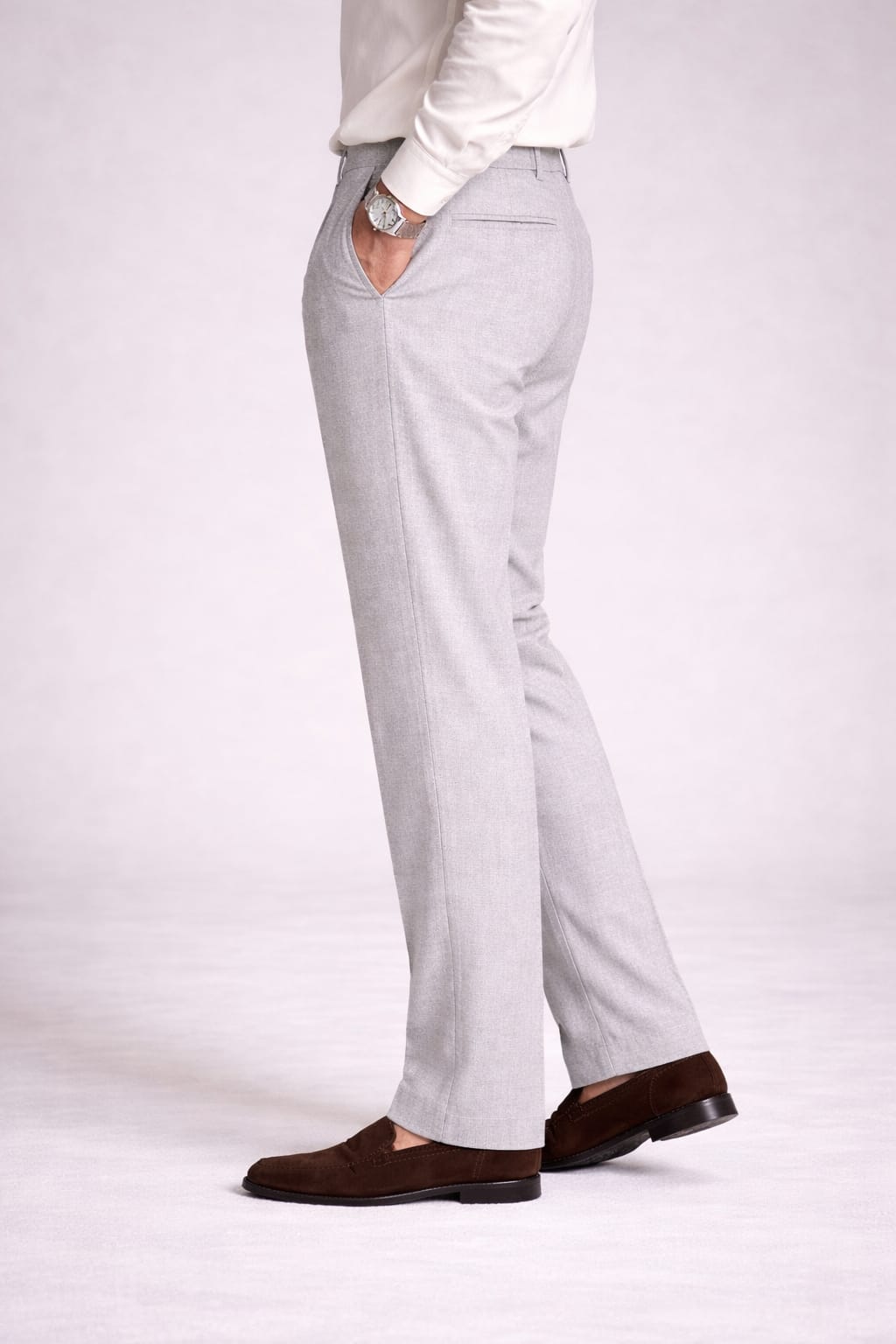 Tailored Lenin Grey Pant 