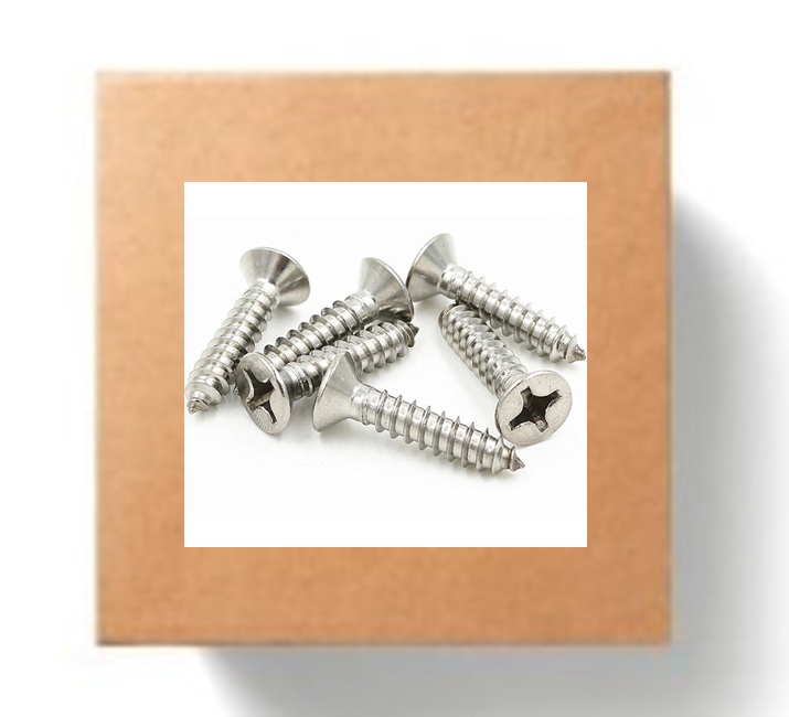 CHIPBOARD SCREWS - (4.0MM) X 16MM) - 1000 PIECES