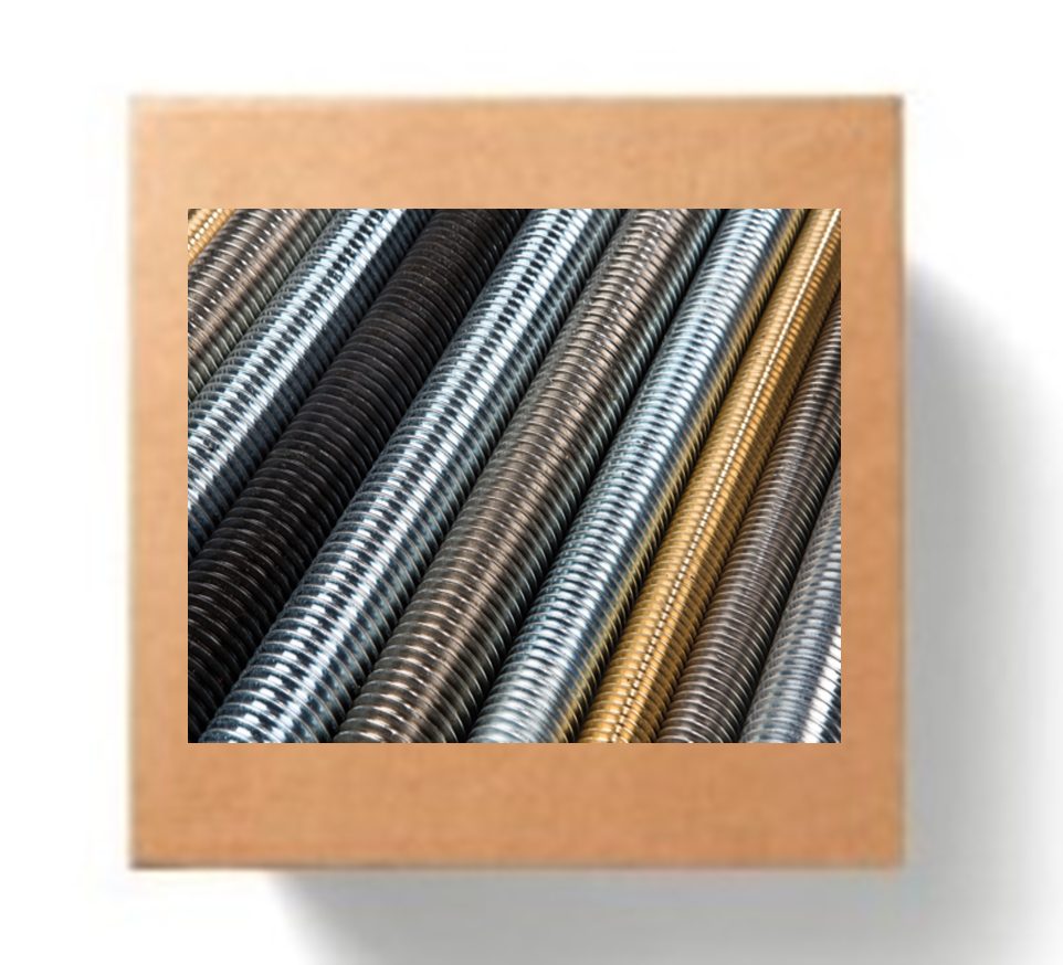 THREADED ROD - M8 X 1000MM - 25 PIECES