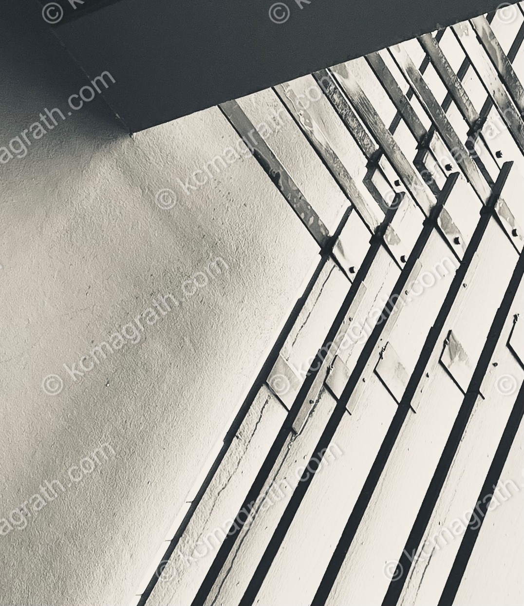 Hotel's Architectural Elements, Abstract, B&W, Hua Hin, Thailand