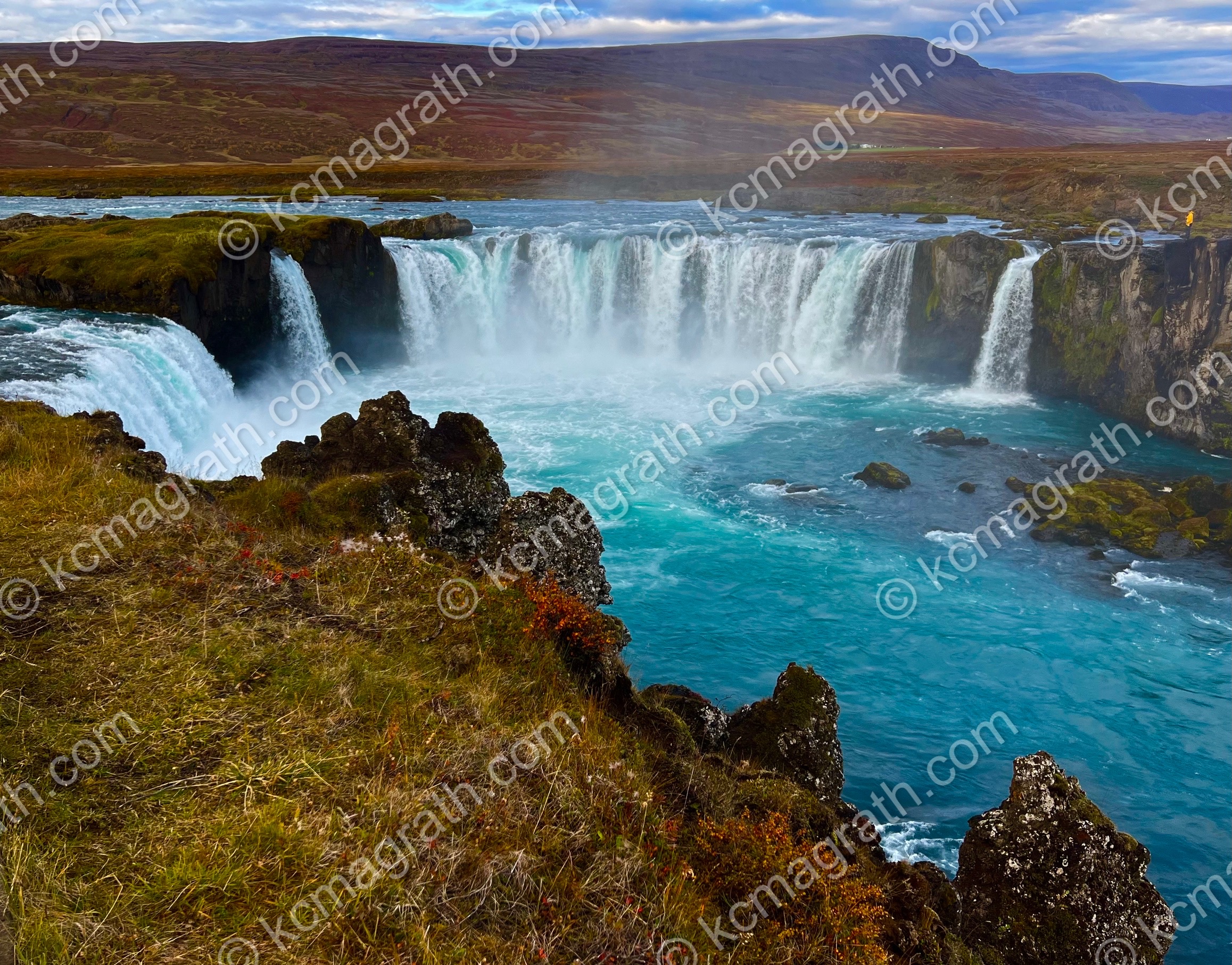Fossholl / Godafoss Waterfall 1, Iceland