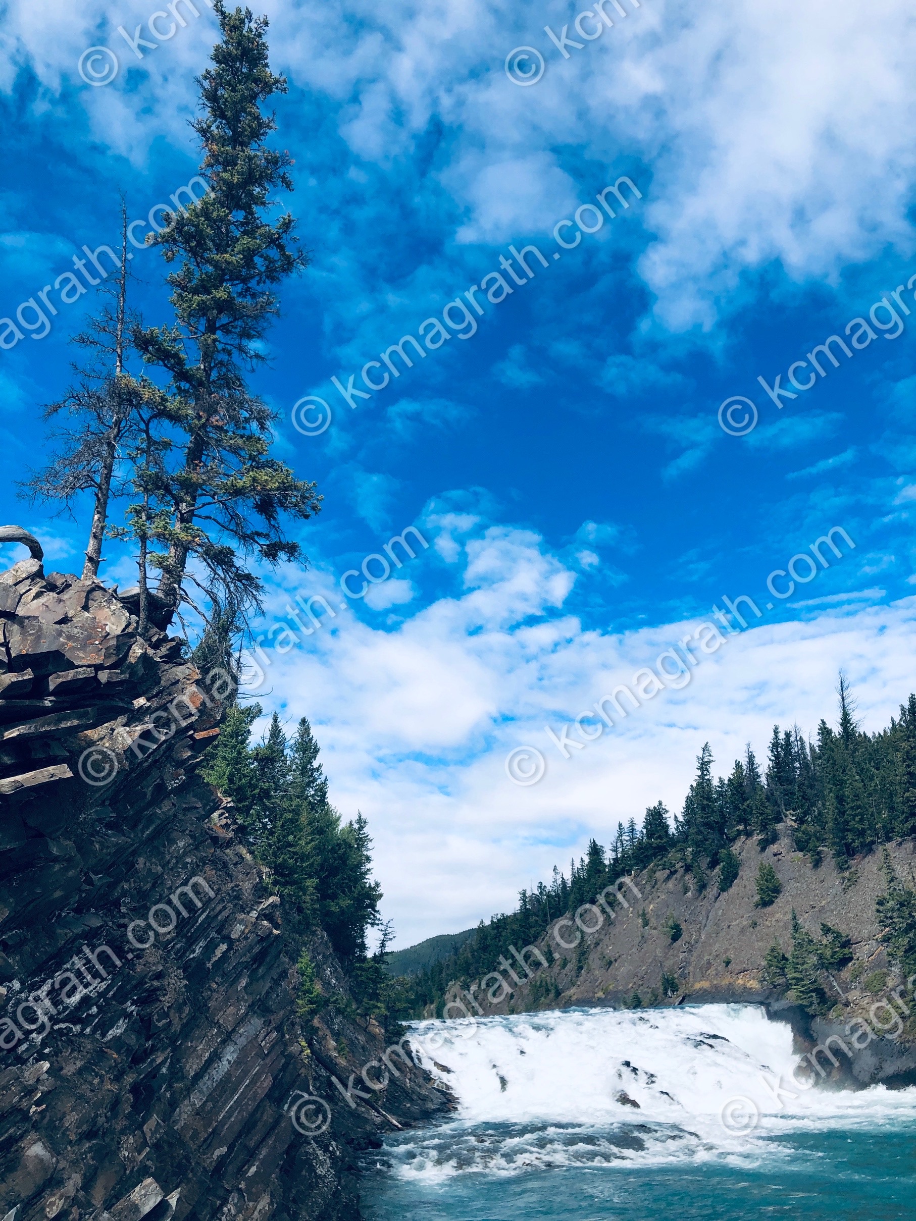 Banff's Bow Falls 1, Alberta, Canada