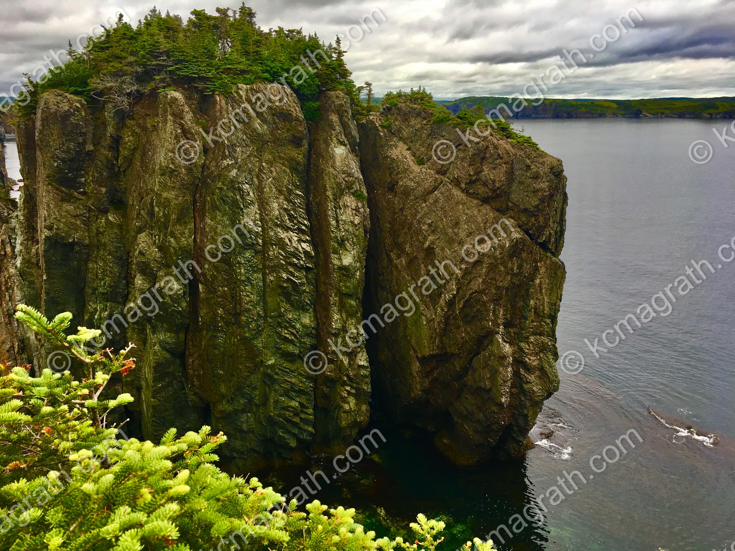 Trinity's Skerwink Trail Area Vista 2 Cliff, Newfoundland
