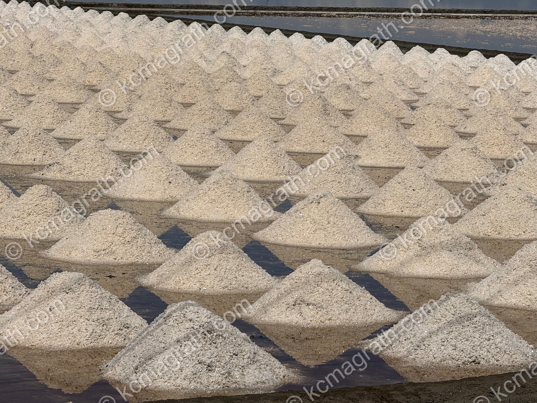 Laem Phak Bia's Salt Mining Vista 1, Thailand