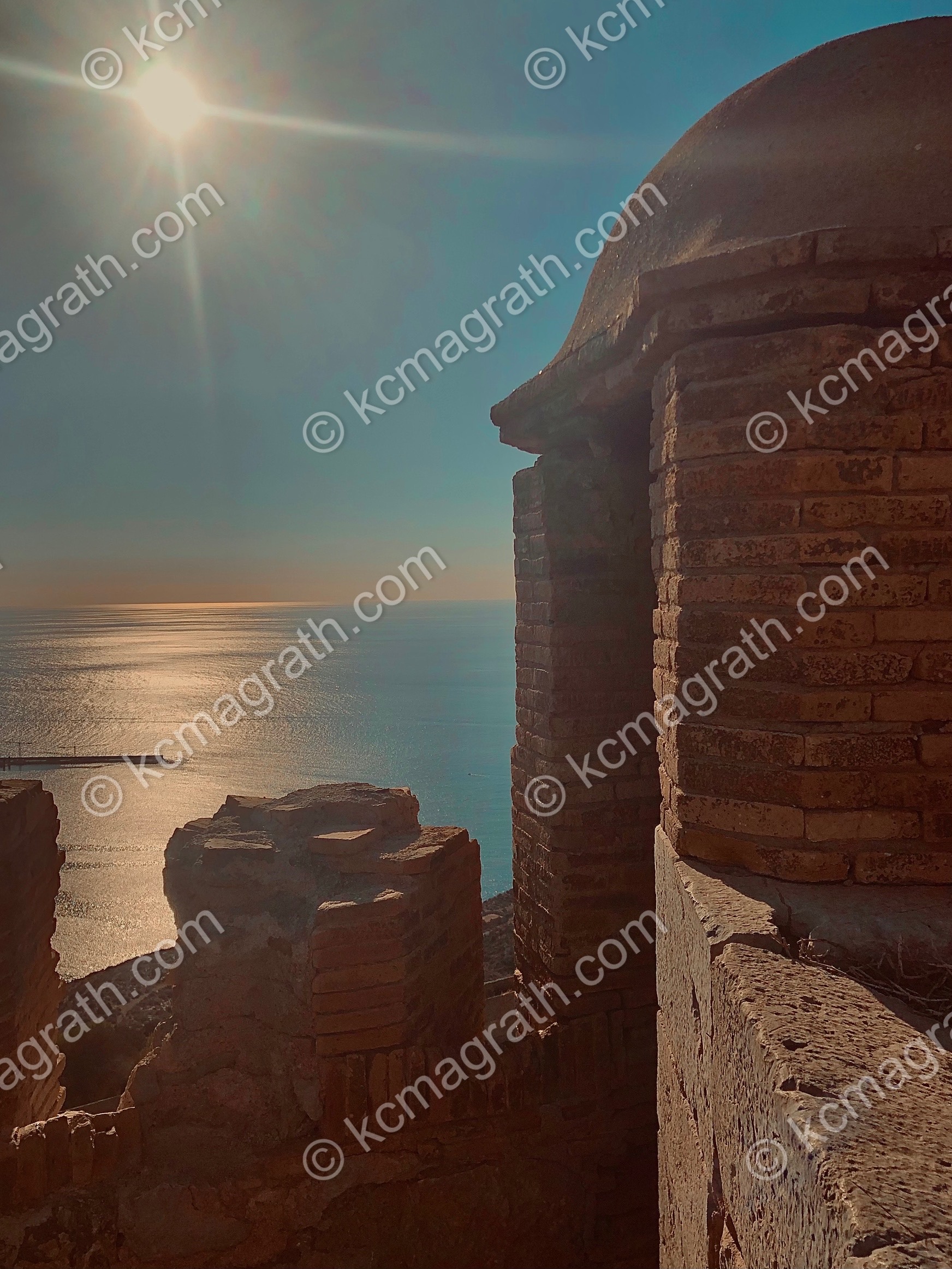 Cartagena's Castillo de San Julian, Spain