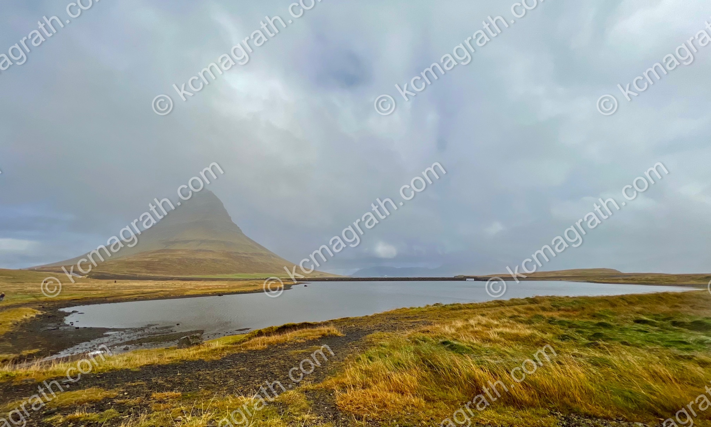 Grundarfjordur in Fog, Iceland