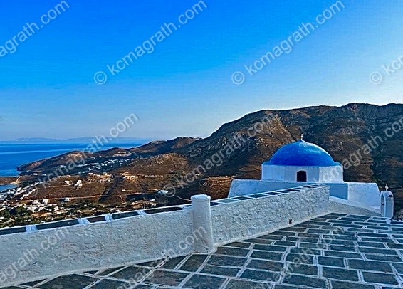 Serifos's Iconic Blue Roofs, Greece ***FREE - DO NOT ADD TO SHOPPING BAG.  See notes.