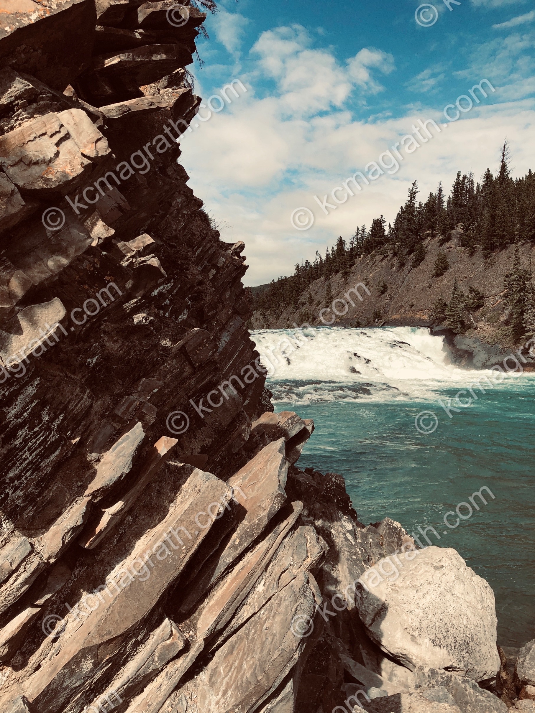 Banff's Bow Falls 2, Alberta, Canada
