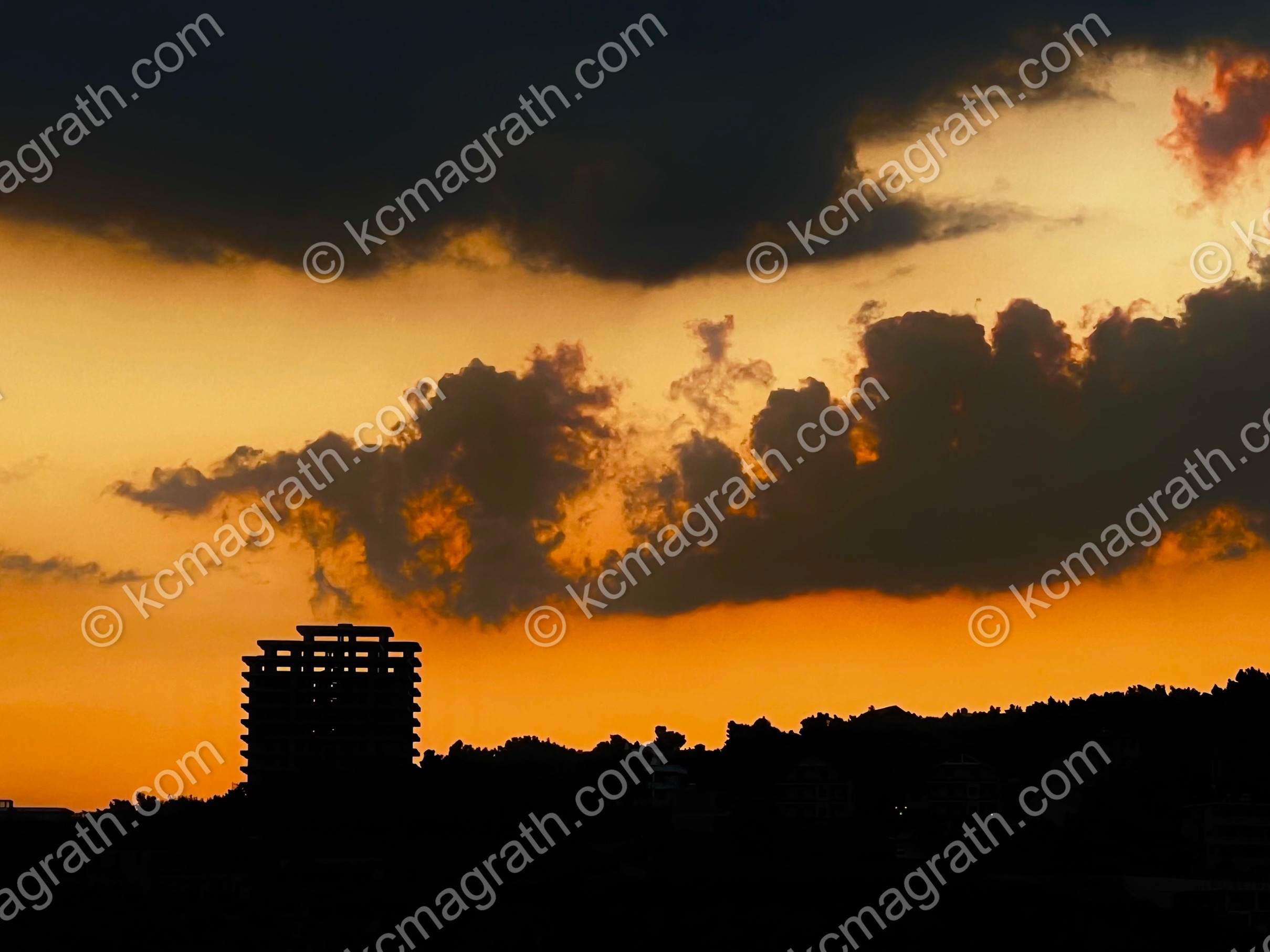 Shengjin's Sunset Sillhouette, Albania