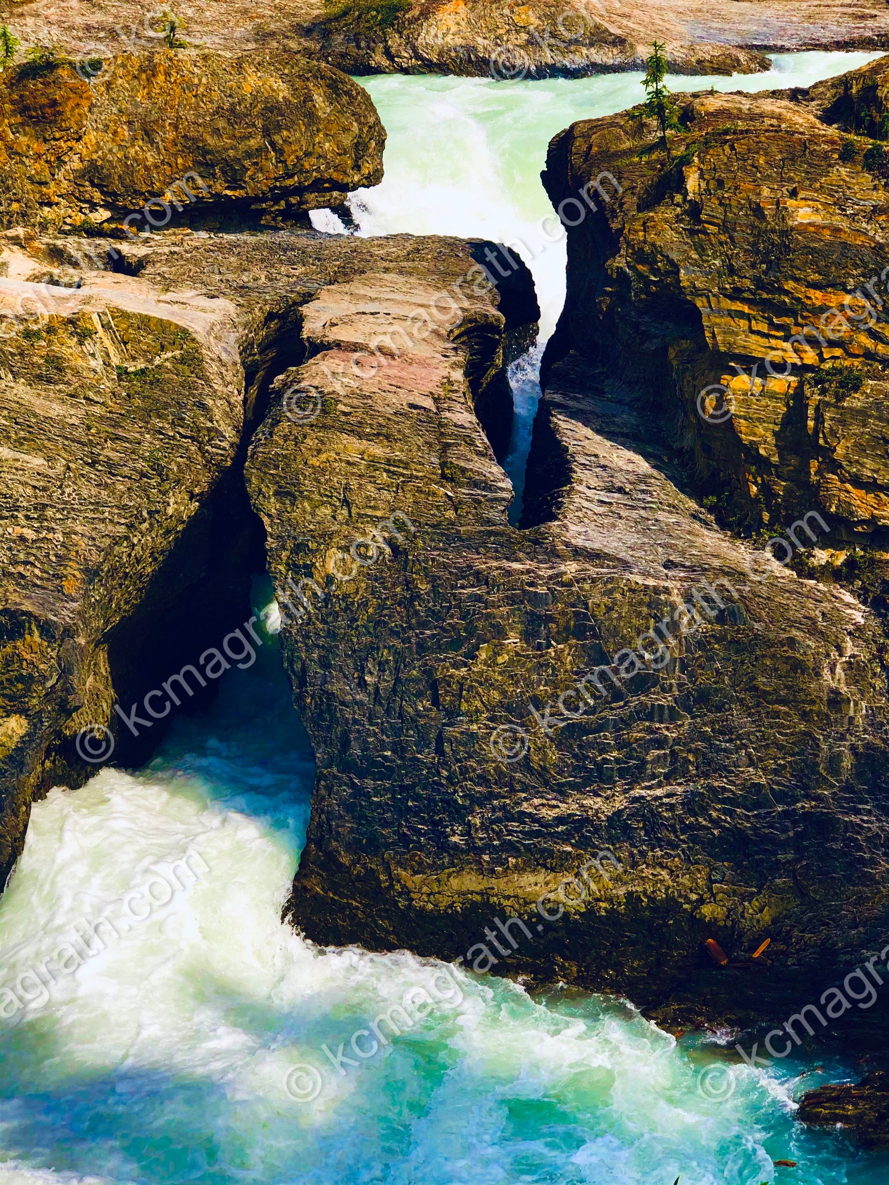 Yoho National Park's Kicking Horse River 3, BC, Canada