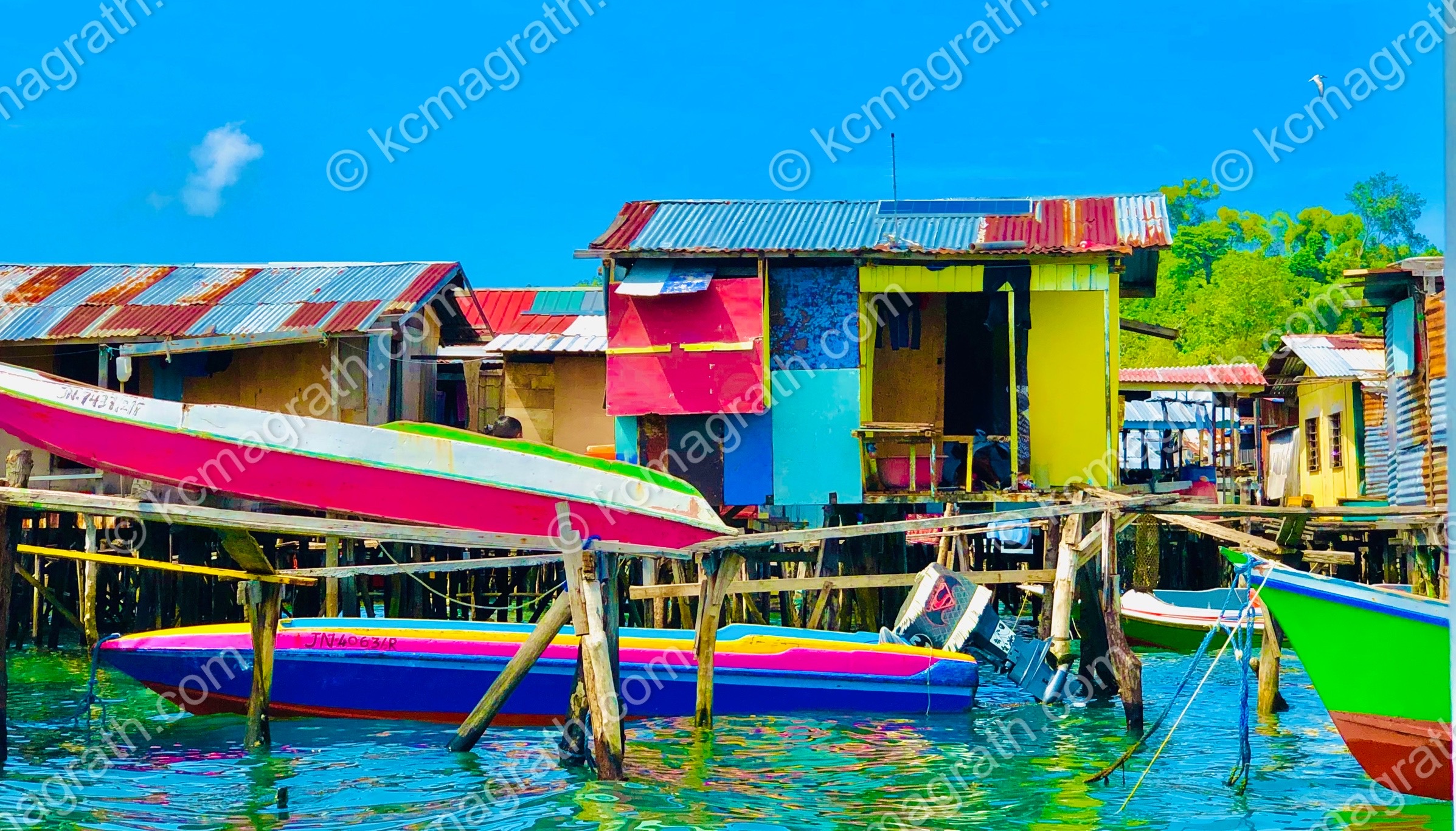 Sabah's Colorful Boats & Stilt Homes of the Bajau Laut (Sea Gypsies), Malaysia