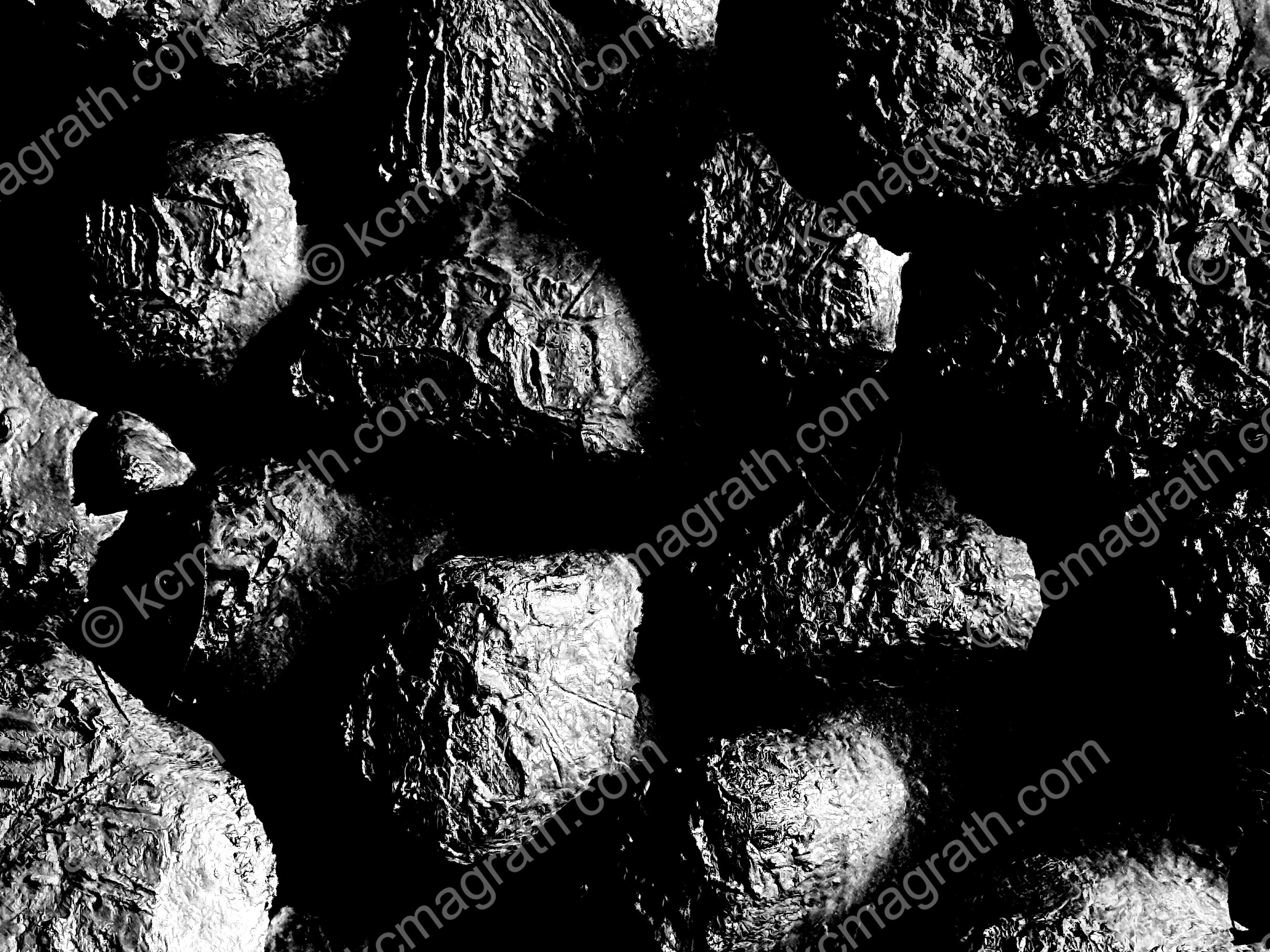 Frost boils / mud boils in permafrost, at Mendenhall Lake, Juneau, Alaska, USA