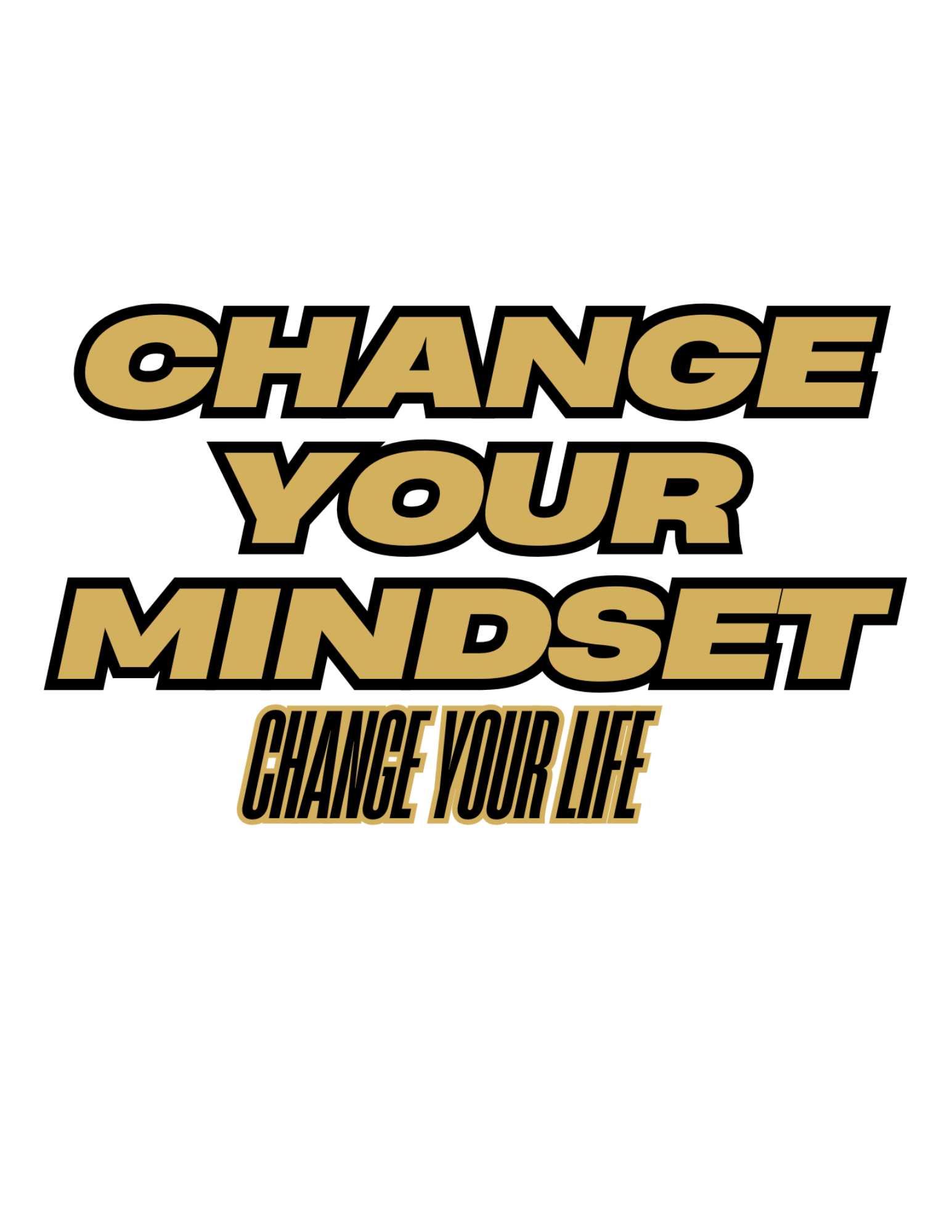 Change Your Mindset Hoodie – White Edition Shift the Frequency. Wear the Message.