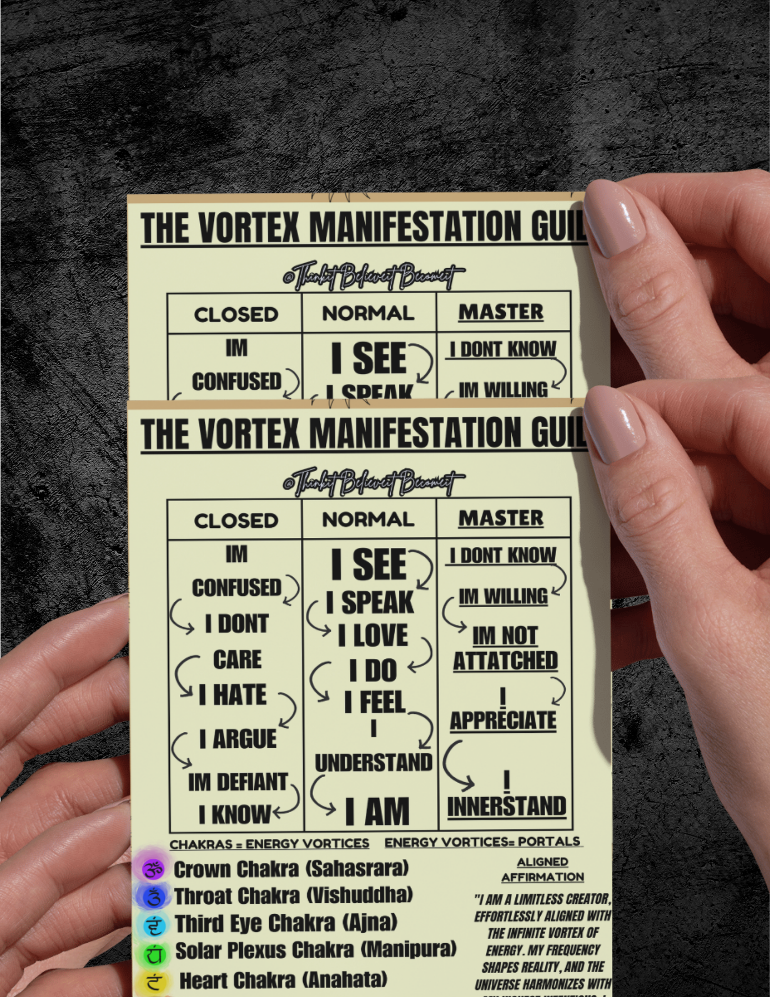 Vortex Manifestation Guide (Digital Download)