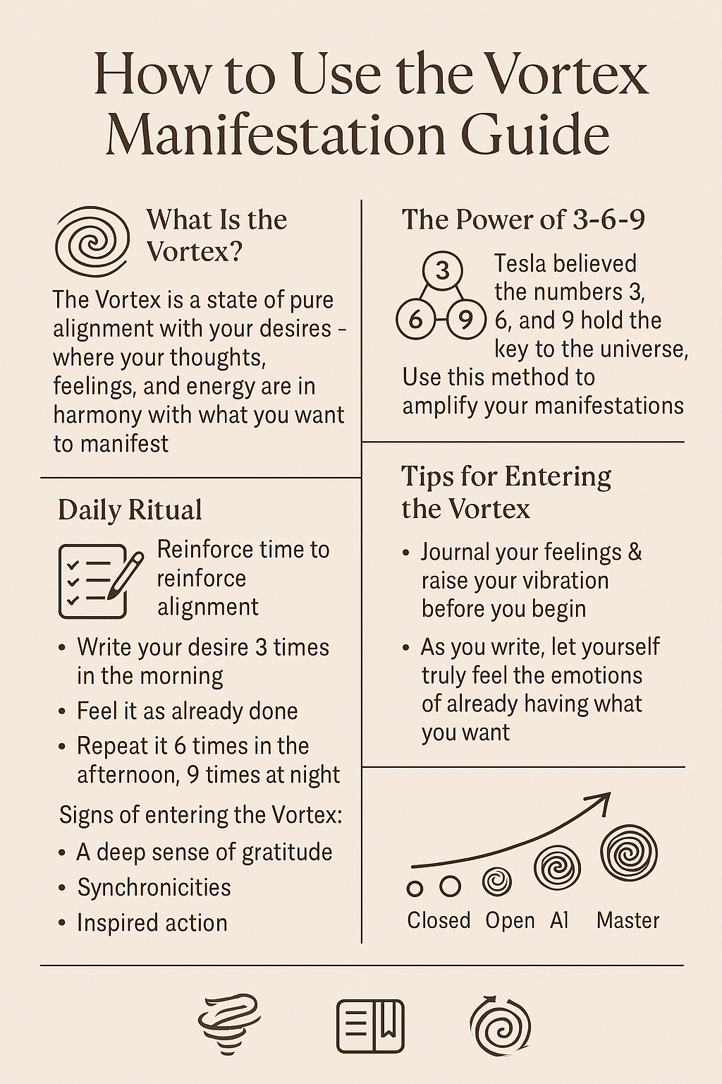 Vortex Manifestation Guide (Digital Download)