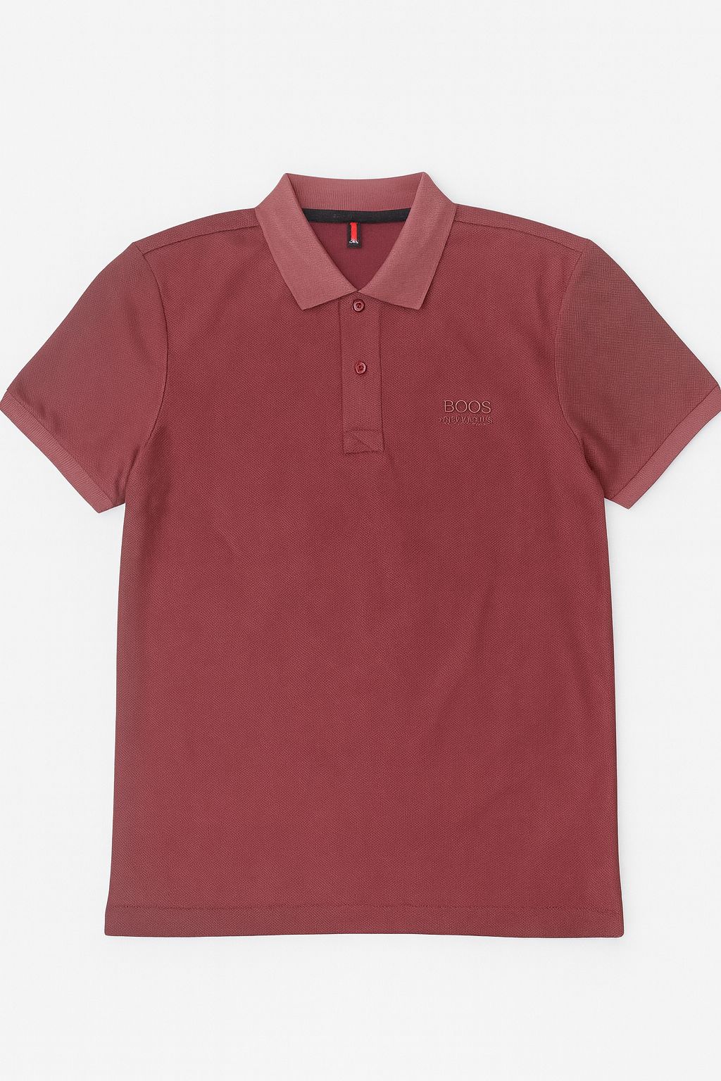 Polo negro de hombre