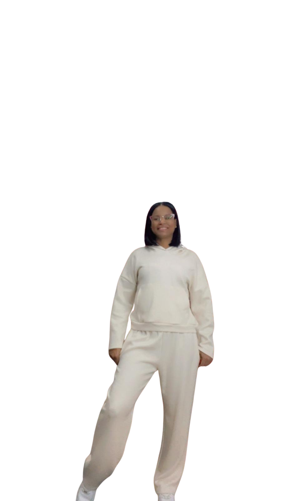 Conjunto de ropa casual marrón