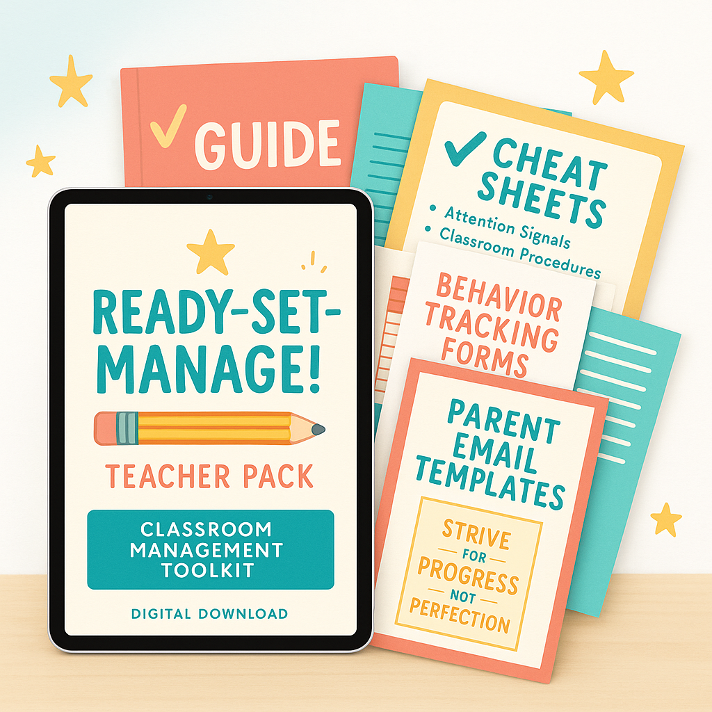 Ready-Set-Manage! Teacher Pack