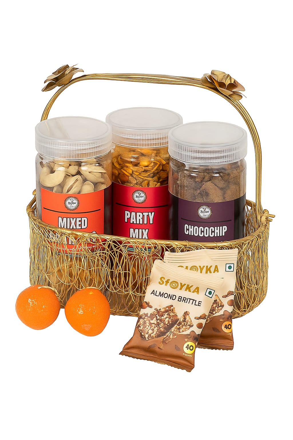 Premium Assorted Snacks Gift Basket
