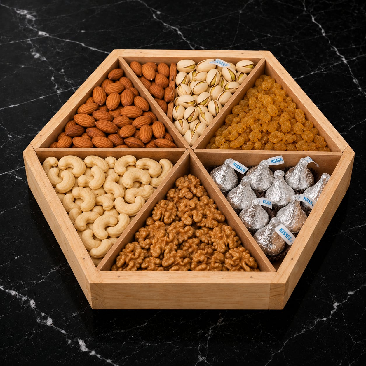 Premium Dry Fruits Gift Tray