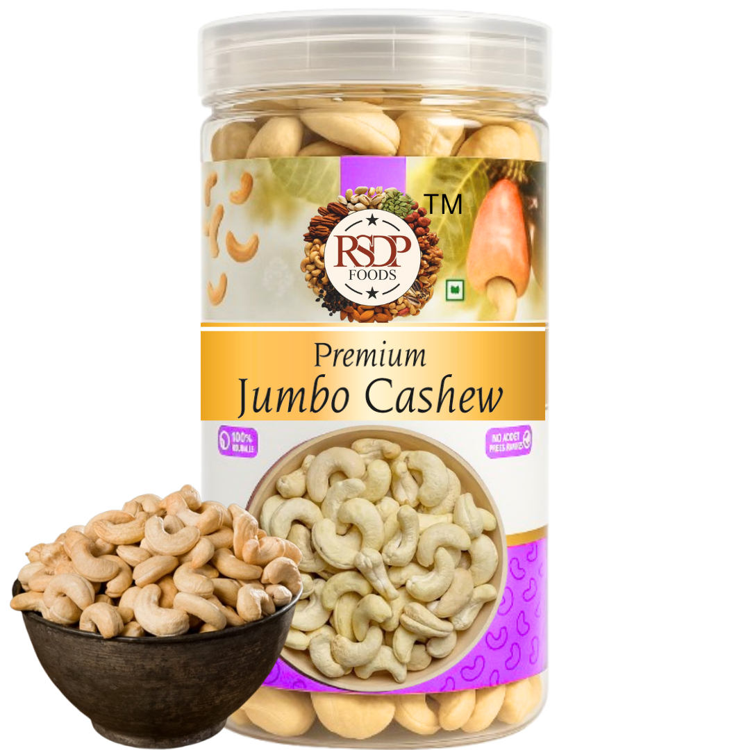 Premium Jumbo Cashew (W240) 500G