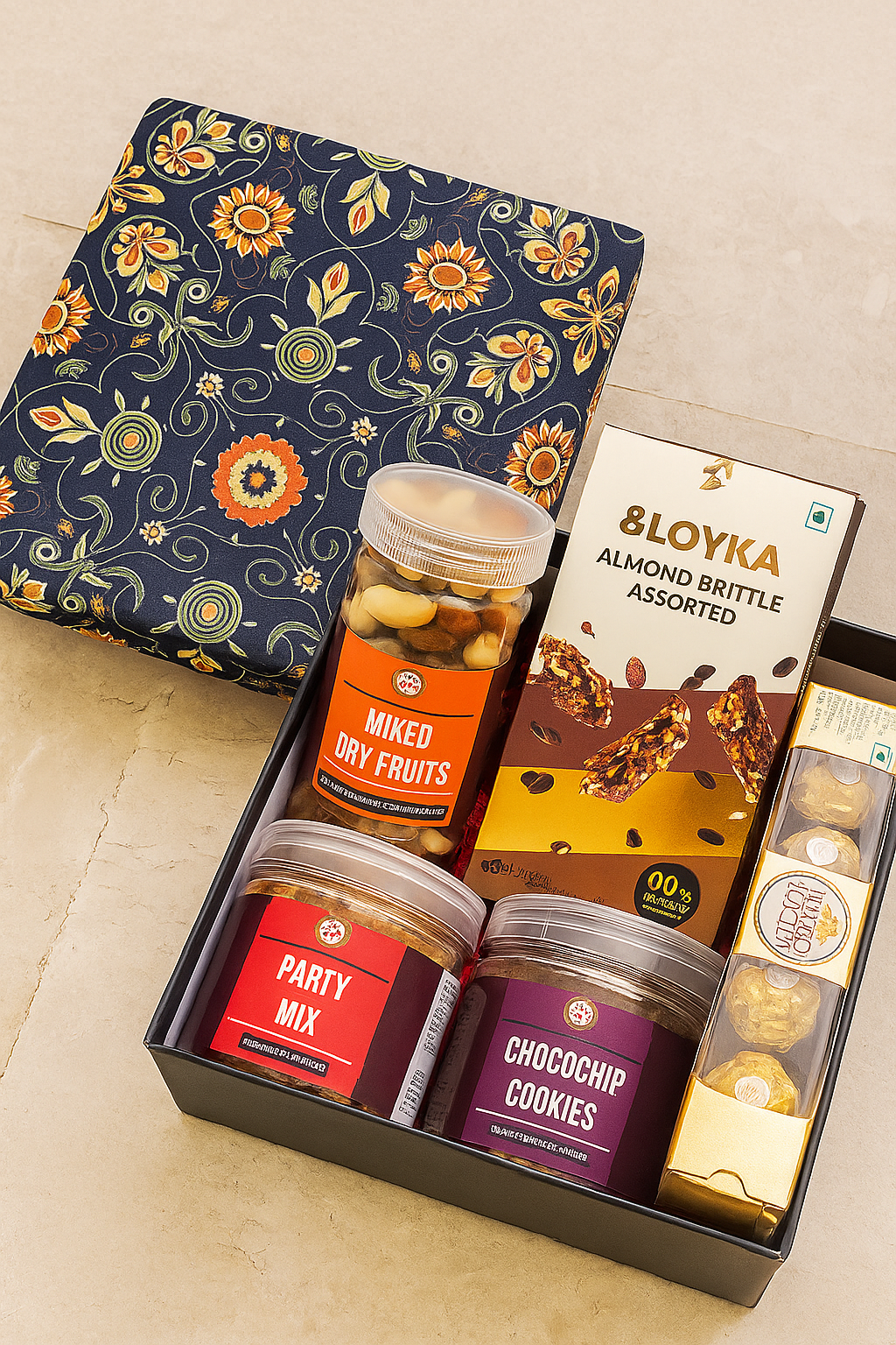 Rigid box Diwali Gift Hamper 