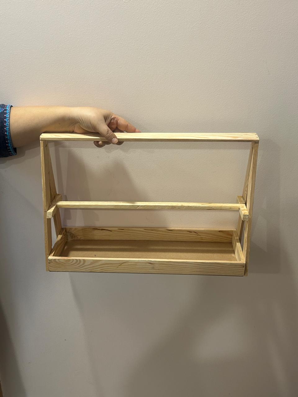 Wooden Bangle Holder