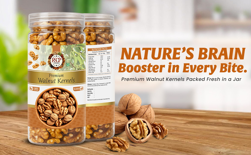 Light Walnut Kernels 300G