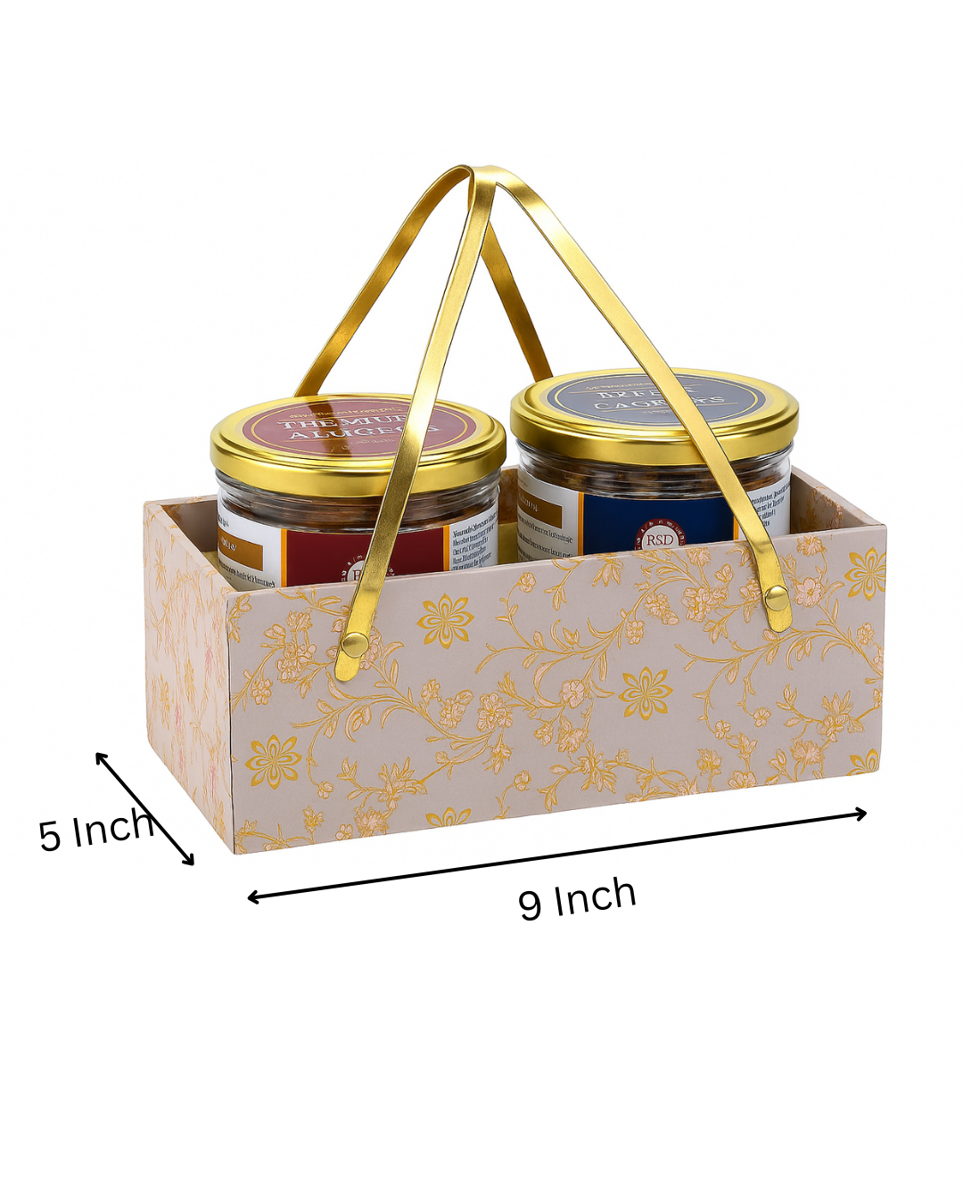 Twin Dry Fruit Gift Set