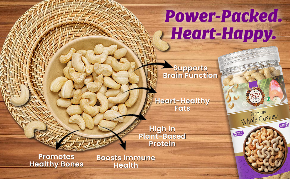 Premium Jumbo Cashew (W240) 500G