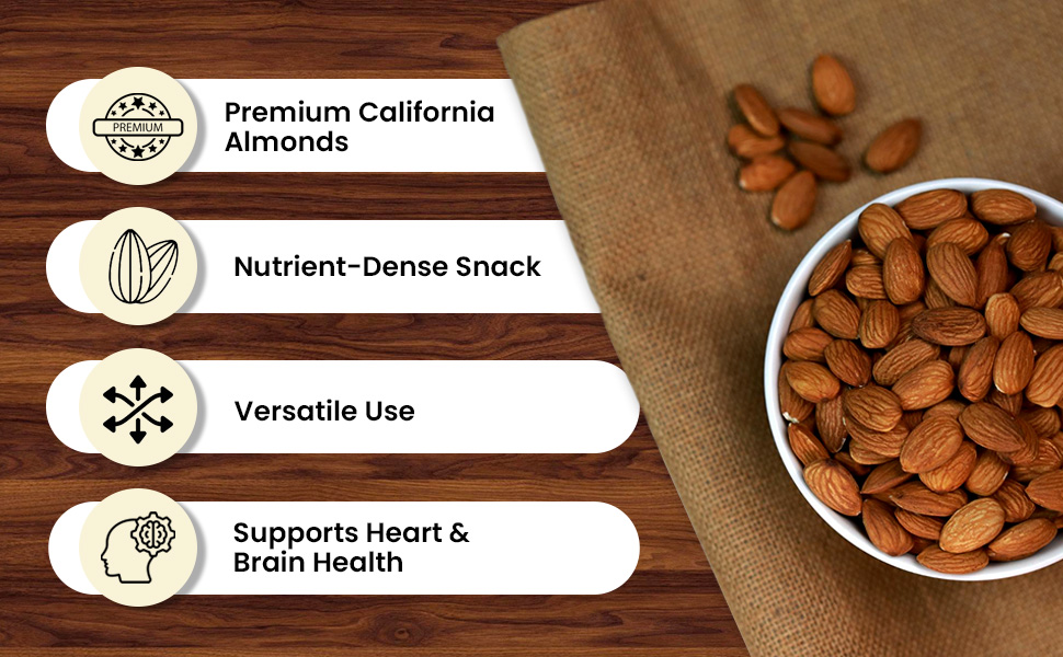 Premium Almonds 500G