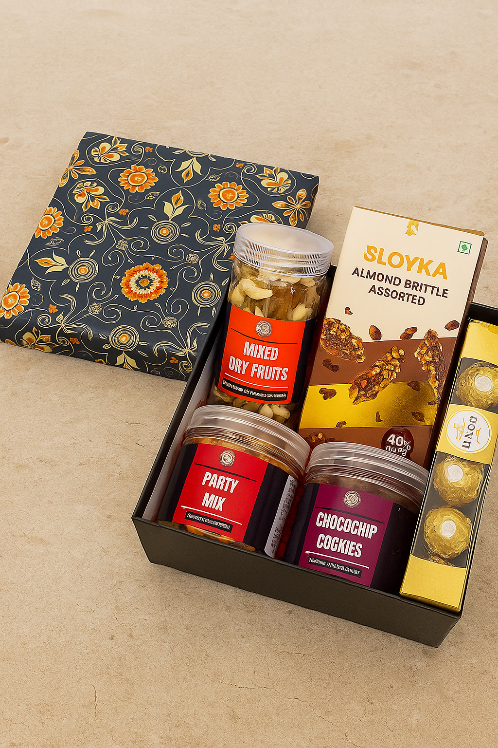 Rigid box Diwali Gift Hamper 