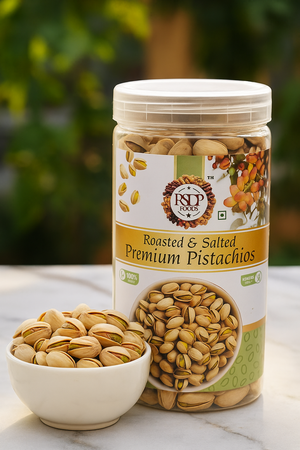 Roasted & Salted Pistachios 500G