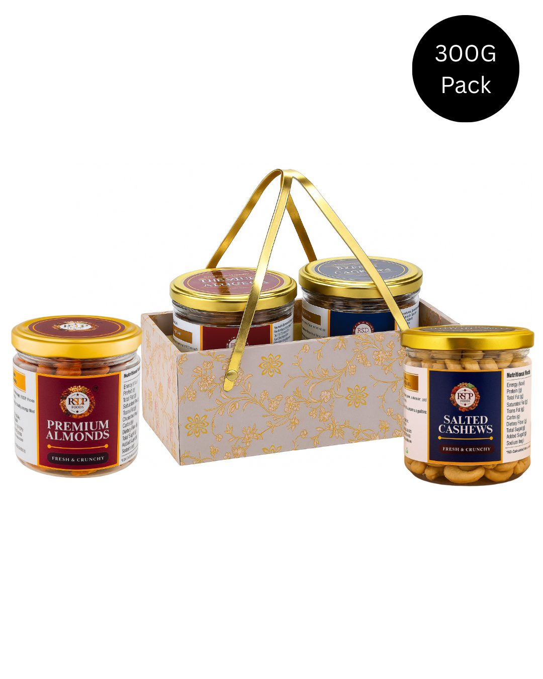 Twin Dry Fruit Gift Set