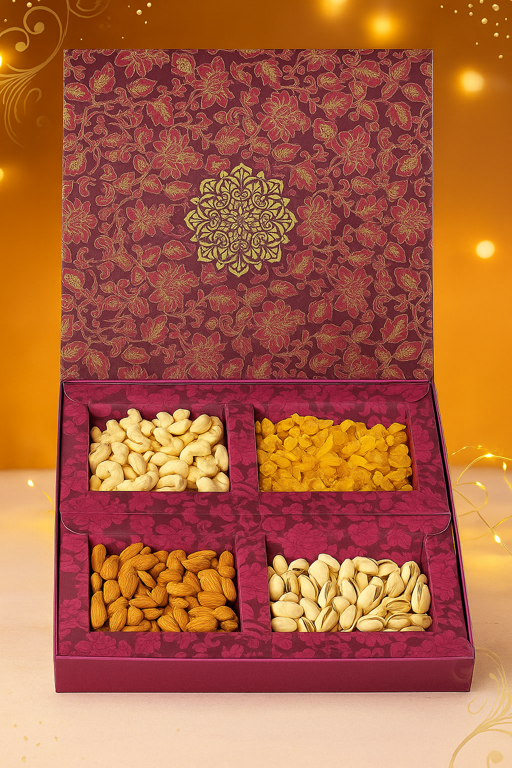 Premium Dry Fruits Gift Box 600G