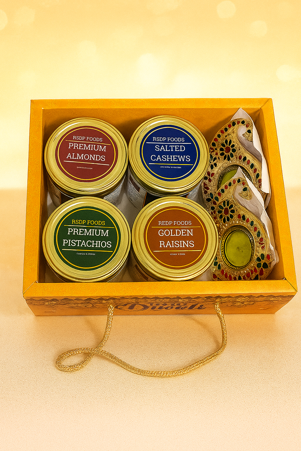 Diwali Gift Hamper with 600G Dryfruits