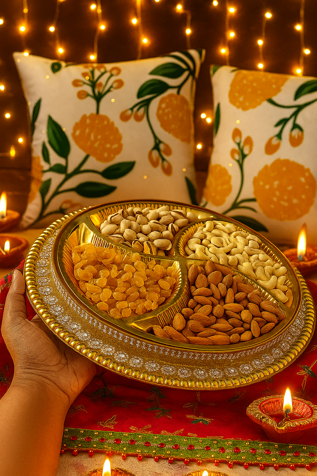 Festive Dry Fruit Thali 480G