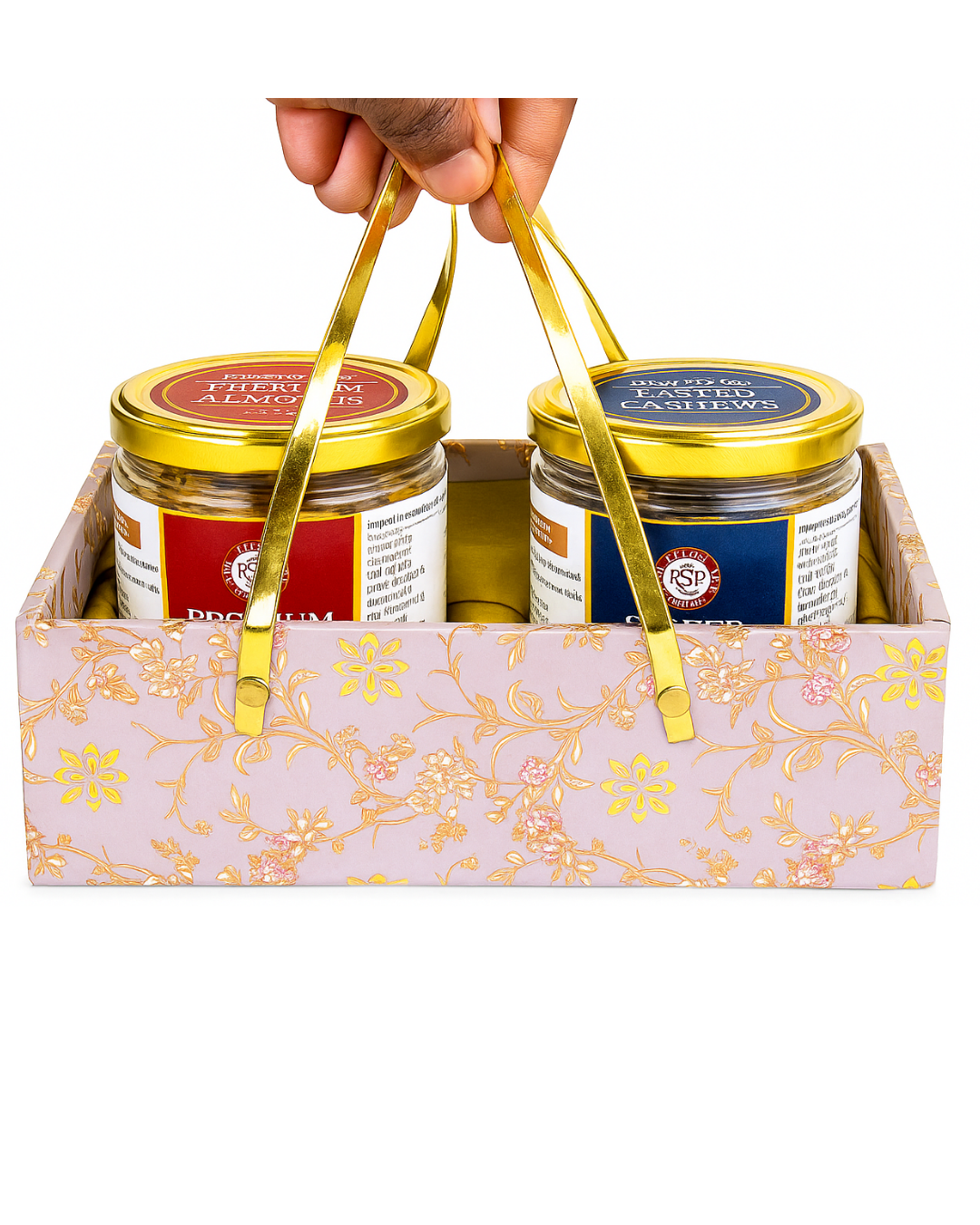 Twin Dry Fruit Gift Set
