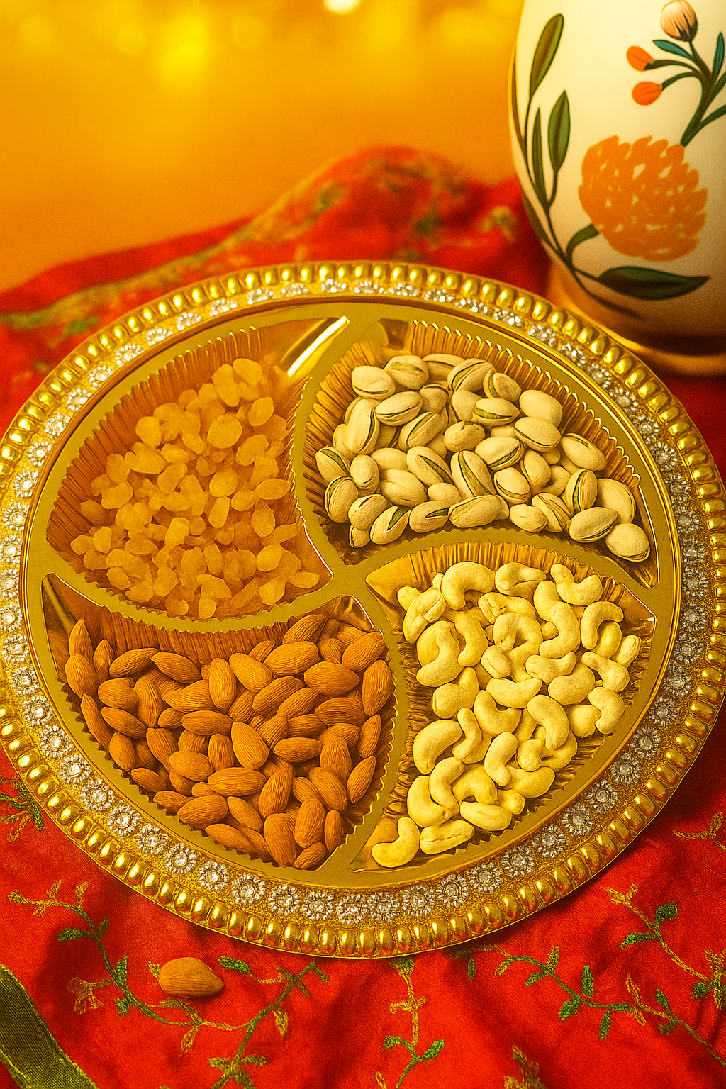 Festive Dry Fruit Thali 480G