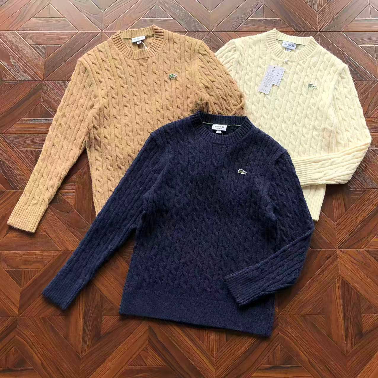 Lacoste Cable Knit Sweater