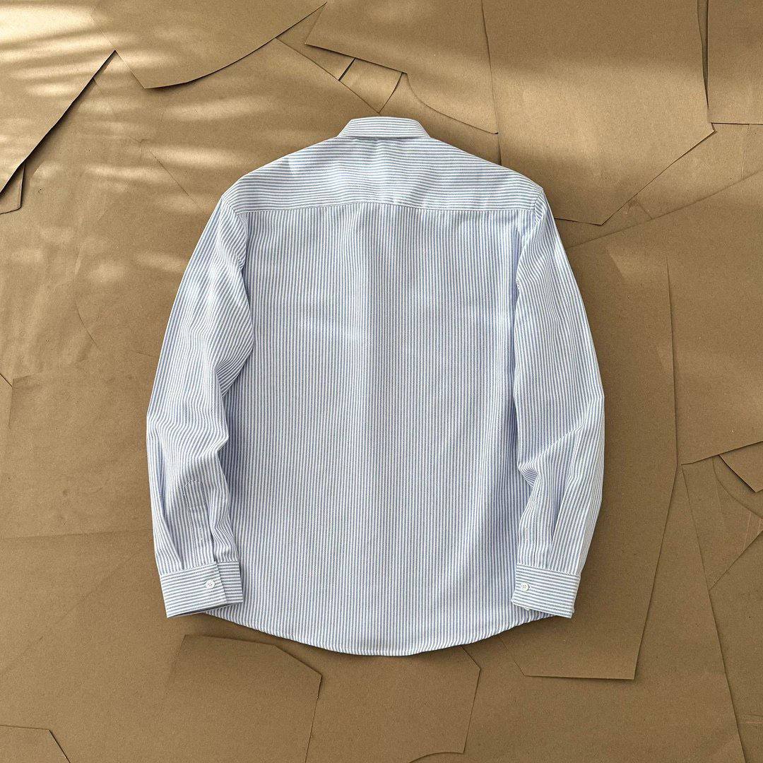 Ami Striped Cotton Shirts