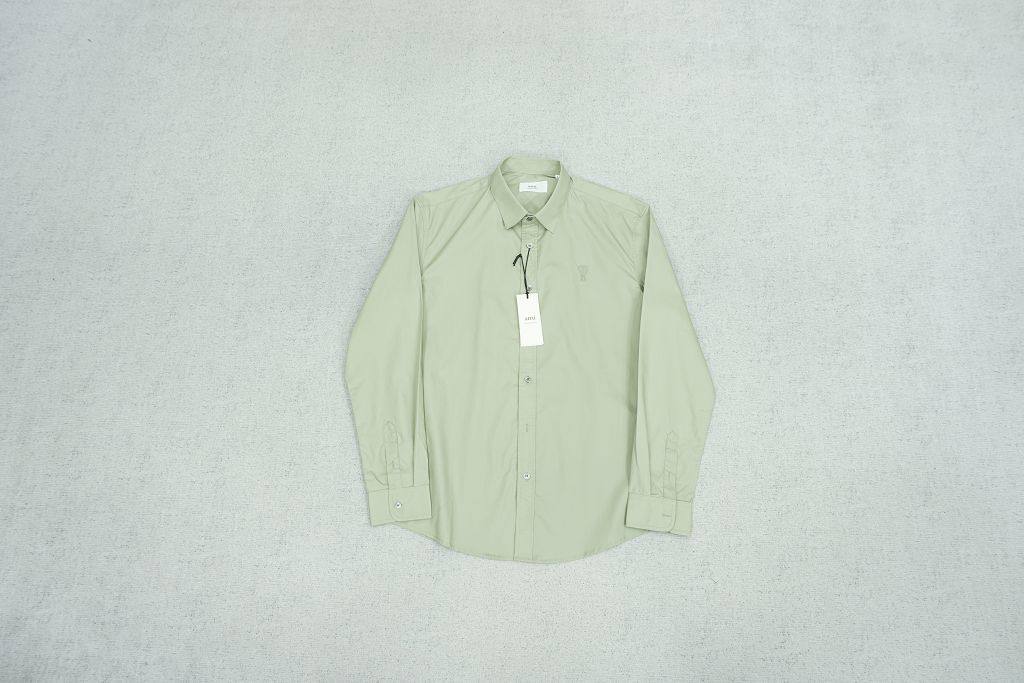 Ami Paris Button-Up Shirt
