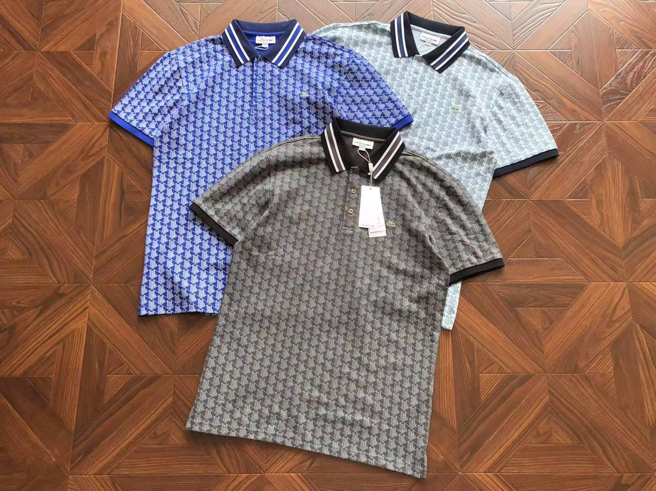 Lacoste Patterned Polo Shirts