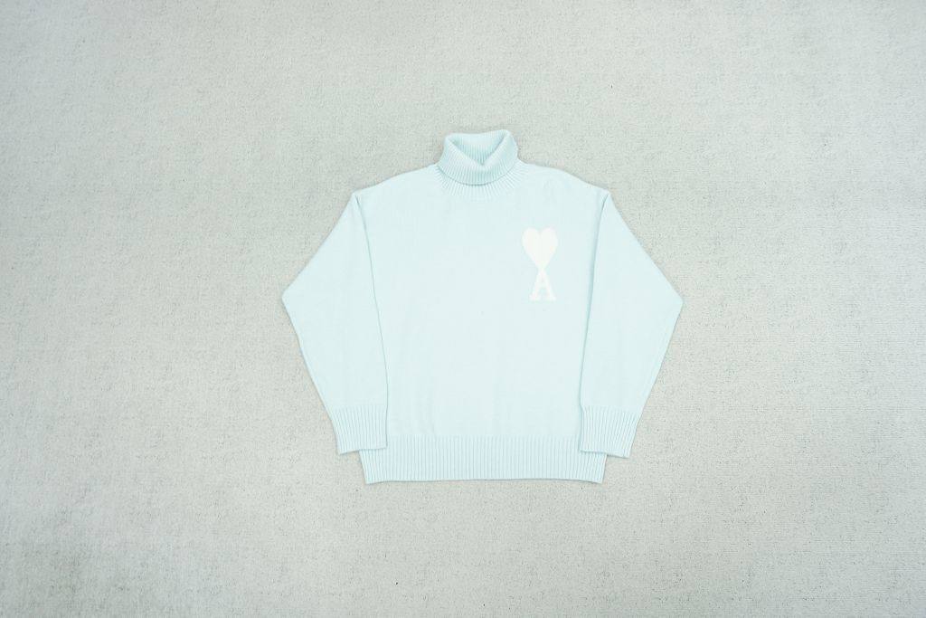 Ami Paris Turtleneck Sweaters