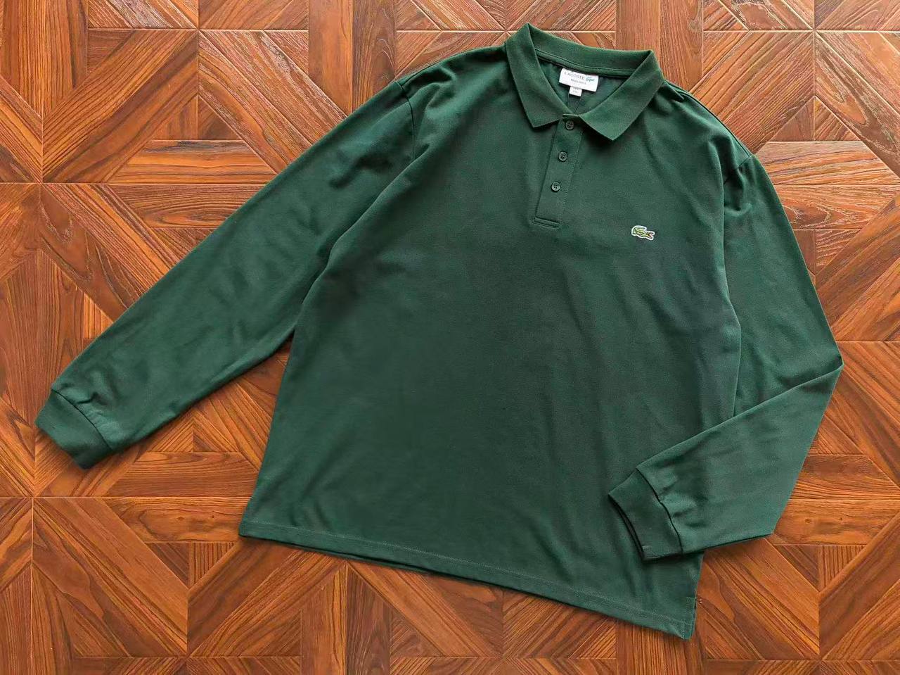  Lacoste Long-Sleeve Polo Shirt