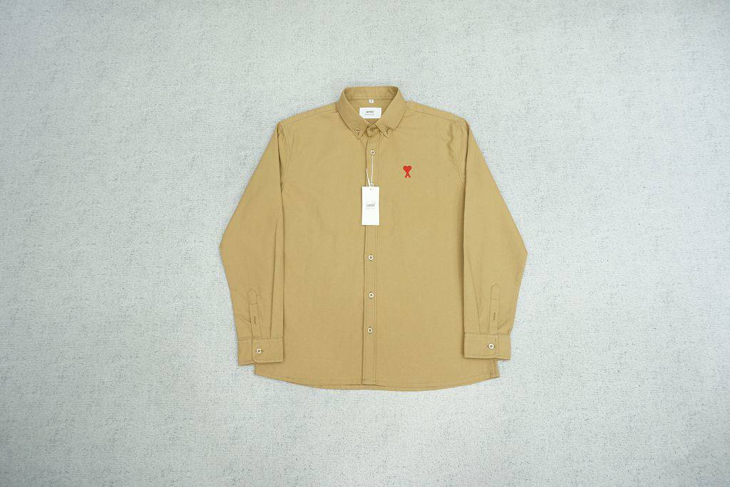 Ami Paris Button-Down Shirts