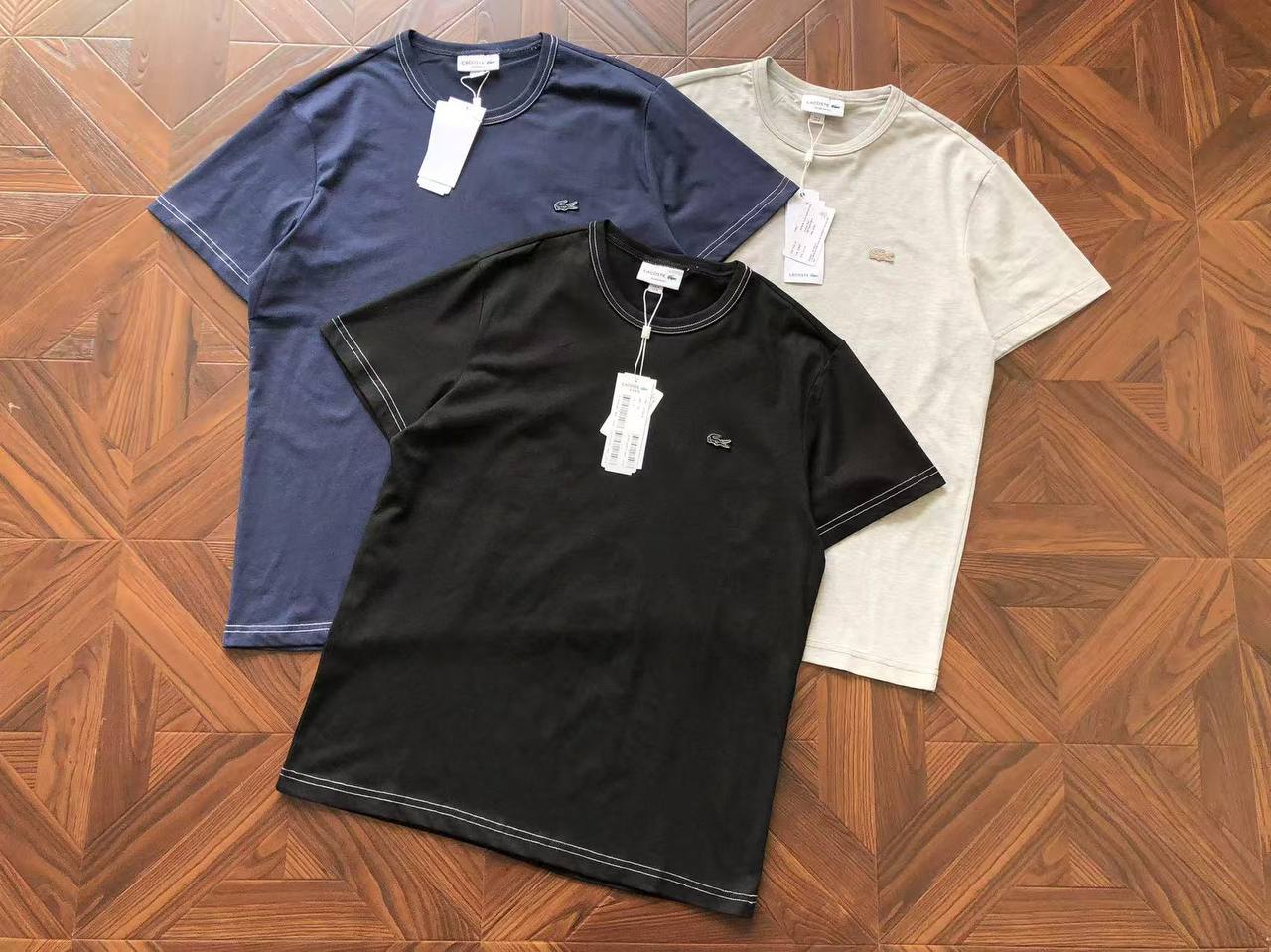 Lacoste Crew Neck T-Shirts