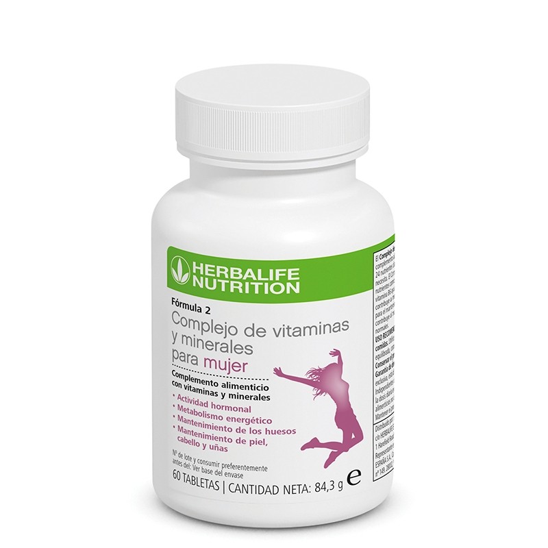 Complejo de vitaminas y minerales para mujer