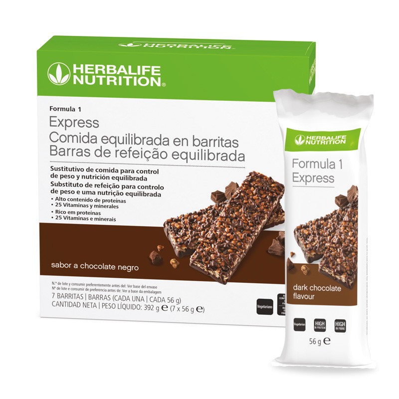 Barritas Herbalife Fórmula 1 Express