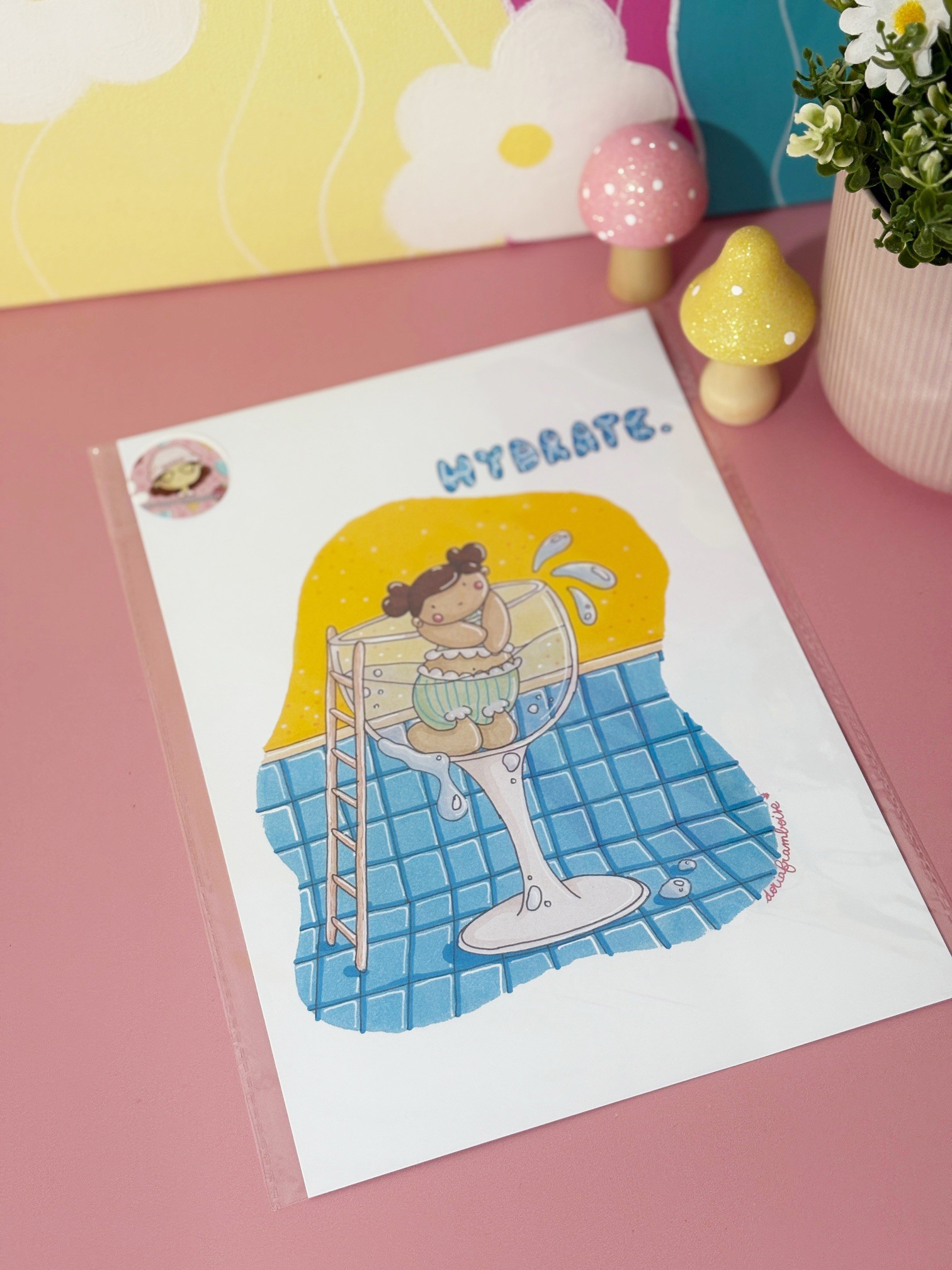 Print A4 - Hydrate.
